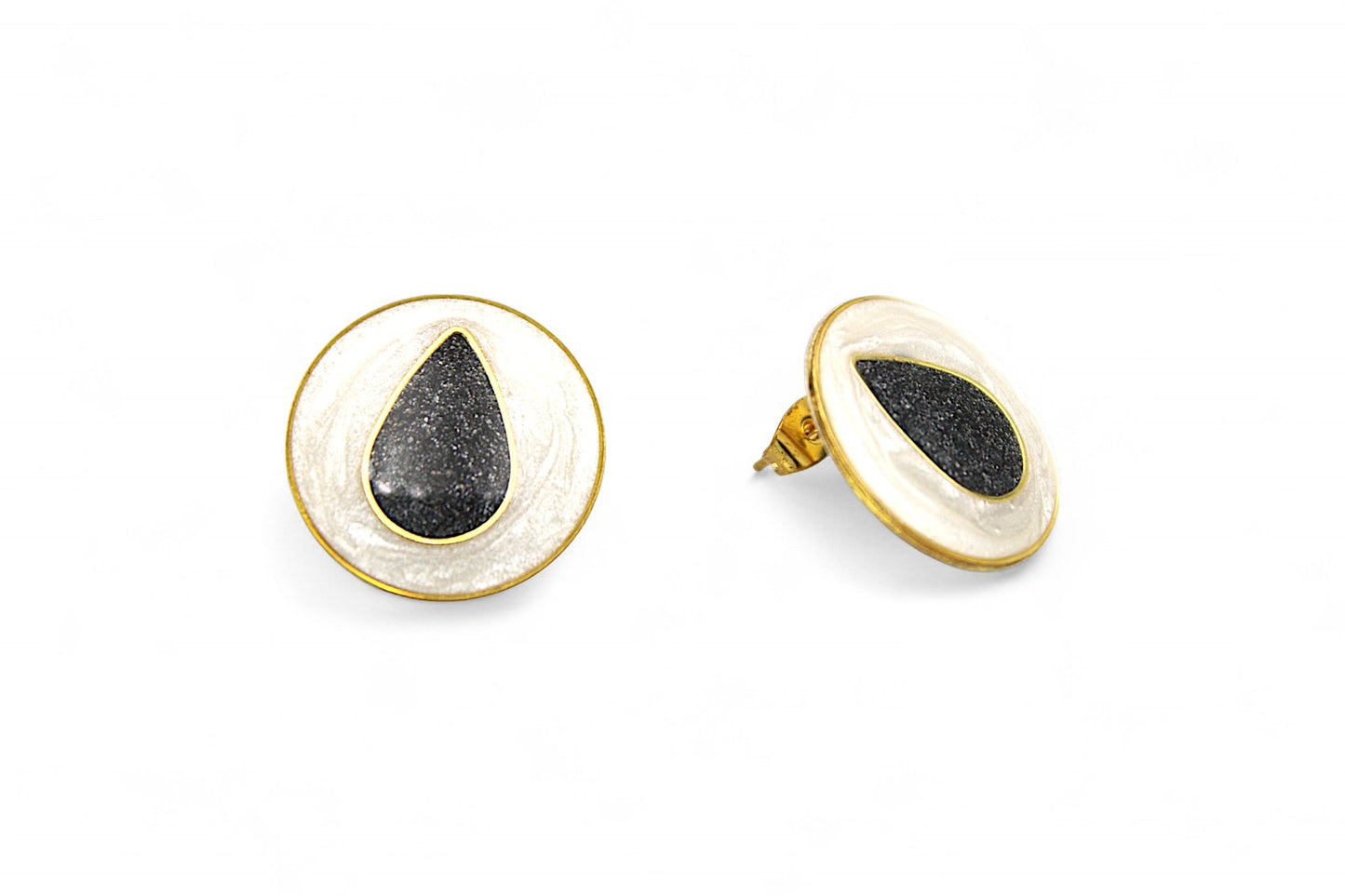 Cercle blanc et noir