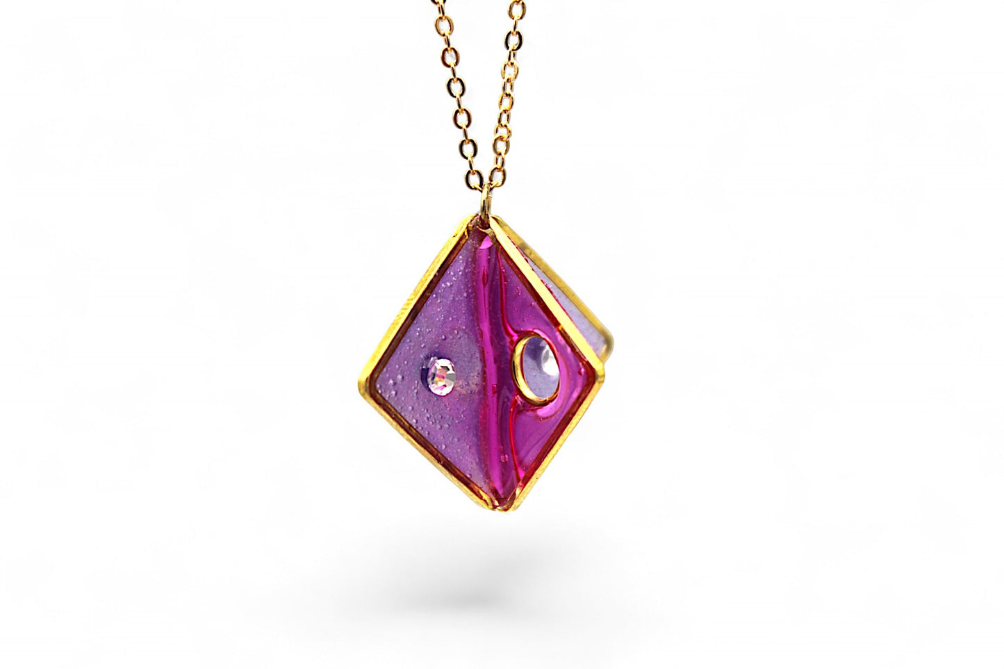 Triangles Rose et Violet