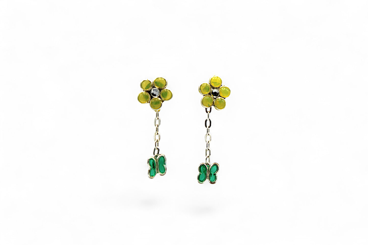 Papillon Jaune et Vert