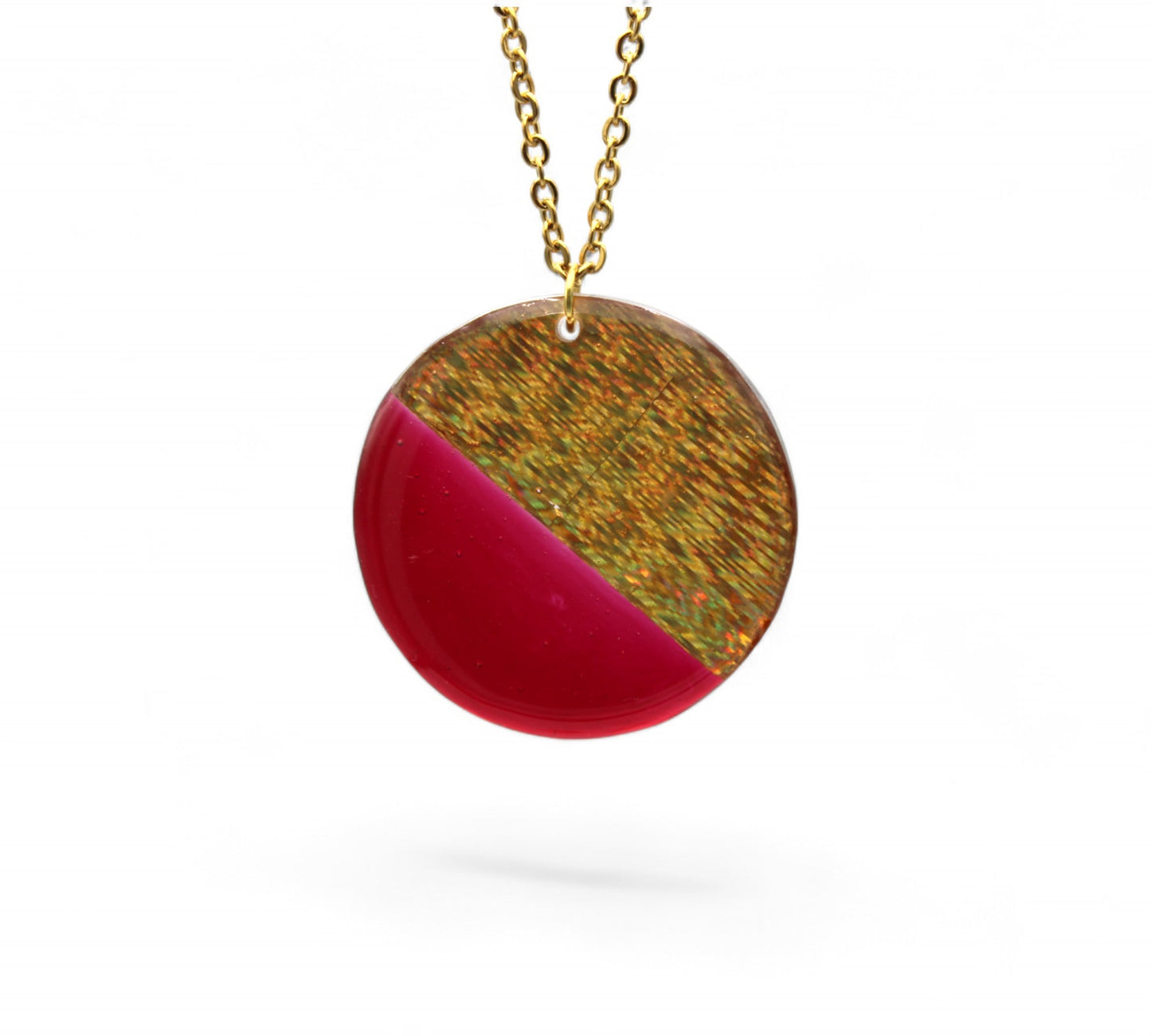 Rouge & Holographique Doré