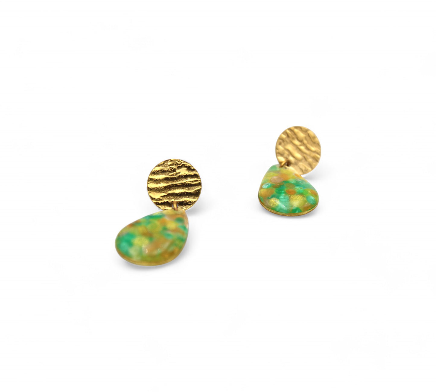 Bulles Verte et Orangée