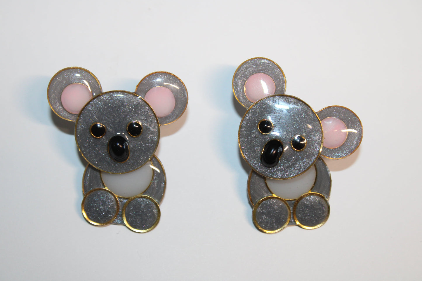 Parure Koala Amovible – Collier & Boucles d'Oreilles