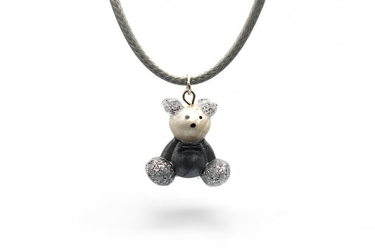 Ourson blanc et gris