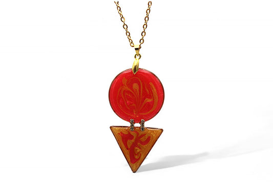 Rouge et or