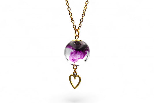 Fumée violette