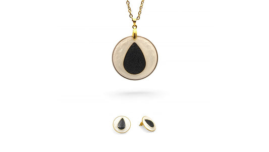 Cercle blanc et noir