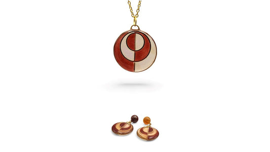 Parure Marron - Caramel