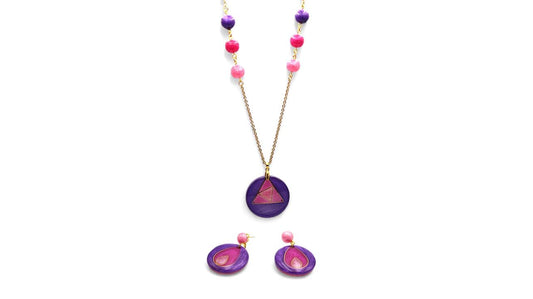 Géométrie Rose et Violette