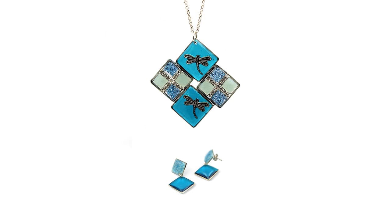 Bleue Libellule
