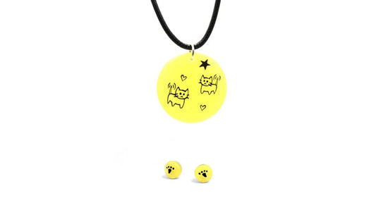Cercle Fluo et Chat Noir
