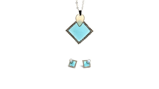 "Shimmering Blue"