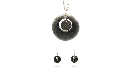 Cercle Noir Nacré