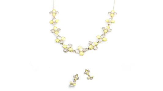 Parure fleurie