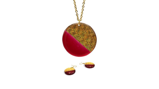 Rouge & Holographique Doré
