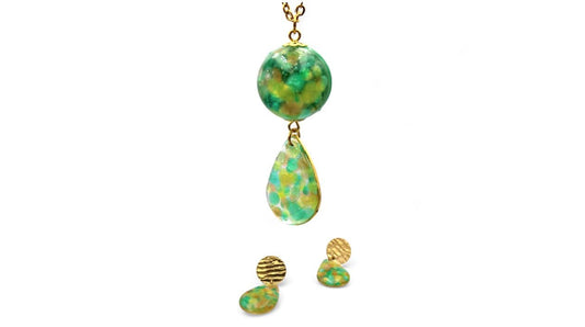 Bulles Verte et Orangée