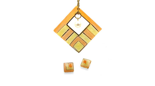 Parure "Rayons de soleil"